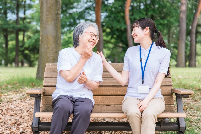 話し相手・見守りの様子